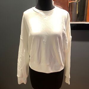 Walter Baker off white super soft crew neckline sweatshirt. NWT. Medium.